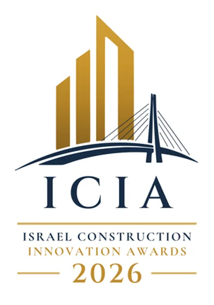 לוגו ICIA 2026 – פרסי החדשנות בבנייה בישראל